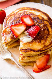 strawberry ermilk pancakes with