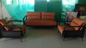 brown sofa set with cushions nbc