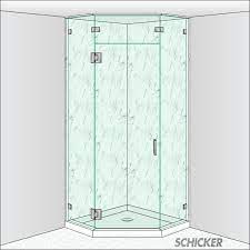 Frameless Ags94 Ser Shower Doors