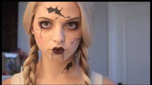 creepy doll makeup tutorial doll