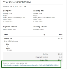 invoice payment for magento 2