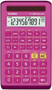 Allowed in every uk exam where a calculator can be used. Amazon Com Casio Fx 260 Solar Scientific Calculator Pink Electronics