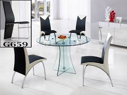 Astoria Round Glass Dining Table