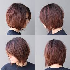 @haardyhaar thank you for being my. Warm Brunette Shaggy Bob With Fringe And Side Swept Bangs The Latest Hairstyles For Men And Women 2020 Hairstyleology