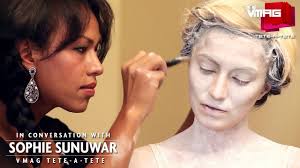 the first makeup artist of