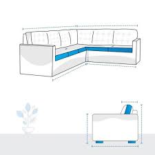 l shaped sectional sofa covers in