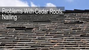 problems with cedar roofs hand nailing