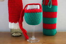 Crochet Wine Glass Lanyard Free Crochet
