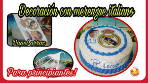 Pastel de fondant del real madrid. Decoracion De Pastel En Merengue De Real Madrid Lucy S Cakes Youtube