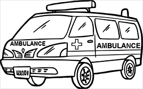 Find more minivan coloring page. Ambulance Coloring Pages Idea Whitesbelfast Com