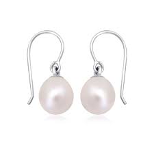 simple love pearl earrings sk jewellery