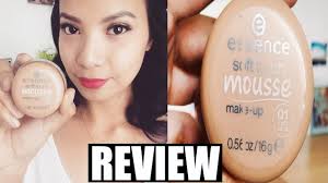 essence soft touch mousse makeup review