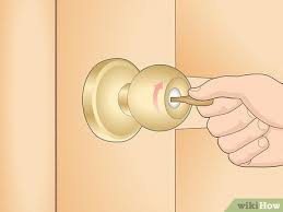 5 ways to lock a door wikihow