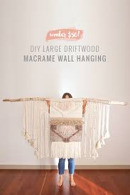 Large Driftwood Macrame Wall Hanging