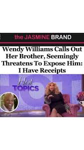 Sources close to wendy tell tmz. Wendy Williams Calls Out Brother After Alleging She Didn T Attend Mom S Funeral Thegrio Thegrio