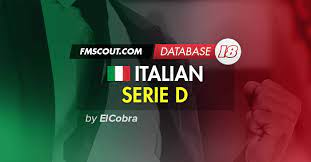 italian serie d for fm18 by elcobra