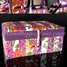 large cotton jewelry box with fl