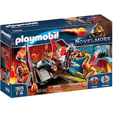 70220 grand castle of novelmore. Playmobil 70226 Novelmore Kampftraining Des Drachen Playmobil Novelmore Mytoys