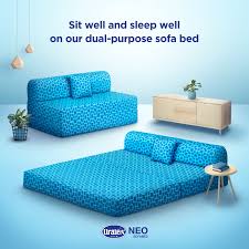 uratex neo sofa bed 6 inch with free