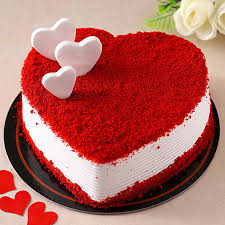 send heart red velvet cake fnp