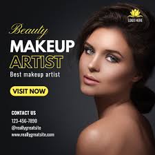 cosmetics makeup and beauty logo