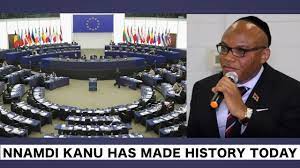 Check spelling or type a new query. Nnamdi Kanu Arrives European Parliament Biafra Has Come Youtube