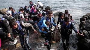 Image result for refugees fleeing from Syria