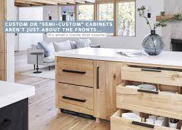 semi custom cabinets don t stop at the