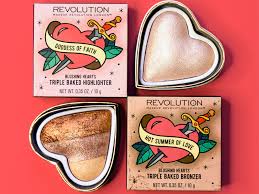 makeup revolution blushing hearts