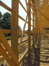 glulam posts rigidply rafters