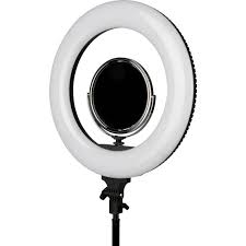 led ring light with stand and makeup