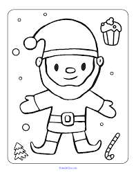 free printable christmas coloring pages
