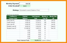 Template Excel Spreadsheet Amortization Schedule Template Loan