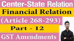 centre state relations article 268