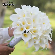 Maybe you would like to learn more about one of these? 40pcs White Calla Lily Bouquet Lace Bouquet Wedding Flowers Bridal Bouquets Artificial Calla Lily Flower Wedding Bouquet D74 Artificial Dried Flowers Aliexpress