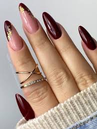 burgundy nails that redefine elegance