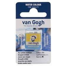 Van Gogh Sulu Boya Tablet - Azo Yellow Medium - 269 5607433 - Güven Sanat