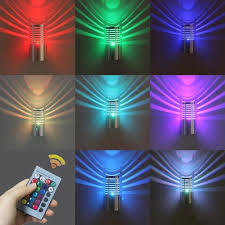3w Rgb Led Wall Light With Remote