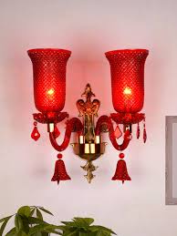 Buy Fos Lighting Wall Lamp With Red
