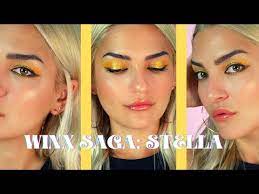 winx saga inspired makeup look stella