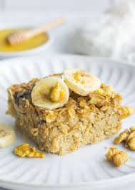 banana baked oatmeal healthier recipe