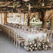 tables for your wedding reception