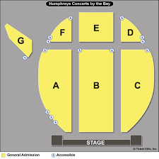 Credible Humphreys Concerts By The Bay Detailed Seating