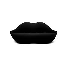 lips sofa red in quality cashmere