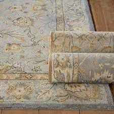 tamisa hand tufted rug gray gold 9 6 x