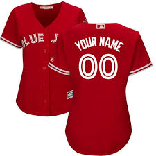 Majestic Authentic Womens Scarlet Mlb Jersey Alternate