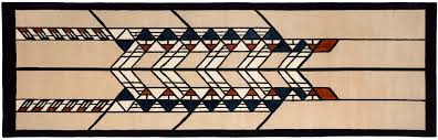 these frank lloyd wright inspired rugs