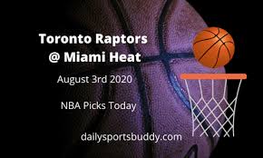 11, 2020, at 10:05 pm. Raptors Heat Nba Picks Monday Dailysportsbuddy