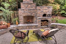 outdoor fireplaces and wood ovens