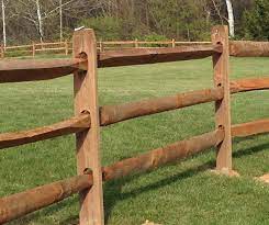 Non wood split rail fence / split rail fence cost prices detail compared fence guides / rails placed narrow side up sag the least and are recommended for heavy fences and those with posts that are 6 feet or. Fencing Discount Capitol City Lumber